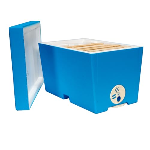 LYSON Mini-Bienenstock Bienenkasten für eine Familie aus Styropor bemalt Hochzeitsbienenstock Begattungskästchen Zubehör Imkerei Ausrüstung - Image 6