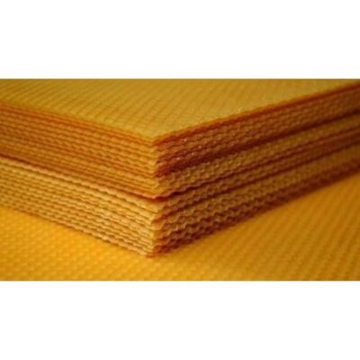 LYSON Mittelwände Deutsch Normalmaß 350 x 200 mm 1kg für DNM Rähmchen Bienenwachsplatten Imkerei Bienen 100% Natürlichem Bienenwachs 19-21 Stück - Image 10
