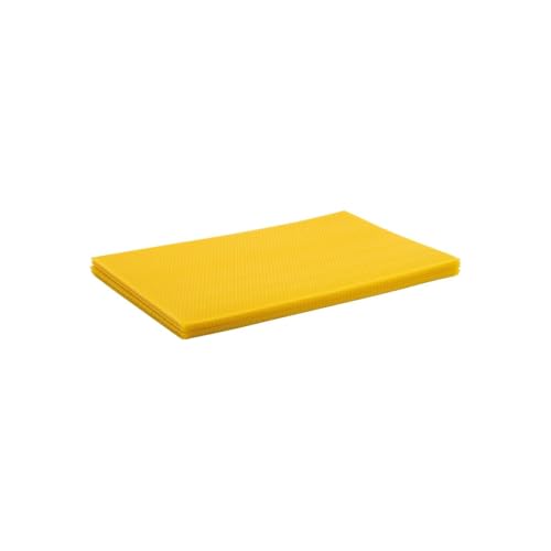 LYSON Mittelwände Zander 395 x 195 mm 1kg für Zander Rähmchen Bienenwachsplatten Imkerei Bienen 100% Natürlichem Bienenwachs 19-21 Stück - Image 3