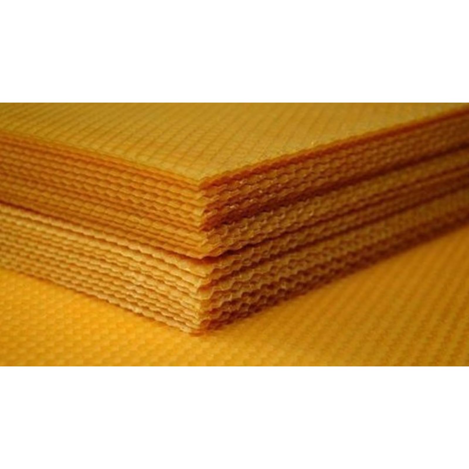 LYSON Mittelwände Zander 395 x 195 mm 1kg für Zander Rähmchen Bienenwachsplatten Imkerei Bienen 100% Natürlichem Bienenwachs 19-21 Stück - Image 8