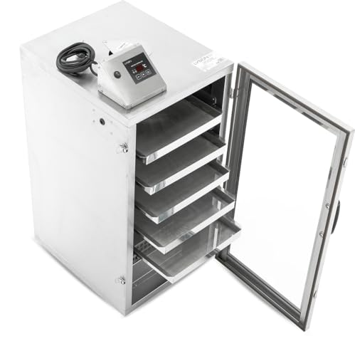 LYSON Pollentrockner Pollentrockenschrank für 25 kg Pollen Edelstahl mit 5 Schubladen rostfrei mit digitalem Steuerung Temperaturbereich: 30-55°C, Pollentrockner-Auftauschrank 500W - Image 6