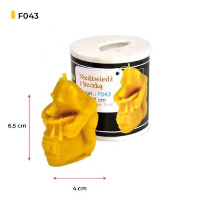 LYSON Silikonform - Bären mit Honigtopf – 7cm - Image 10
