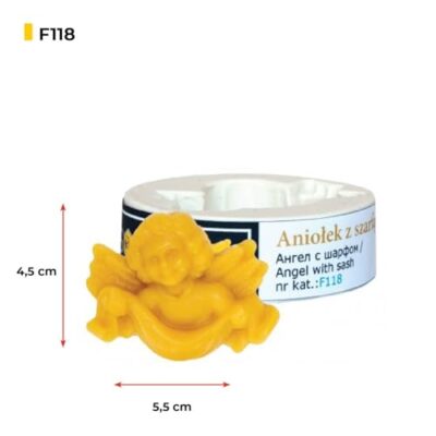 LYSON Silikonform - Engel mit Schleife - Anhänger - Image 10