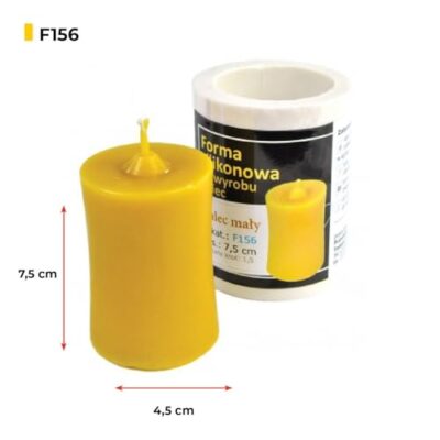 LYSON Silikonform - Kleiner Zylinder - H 7,5cm - Image 10