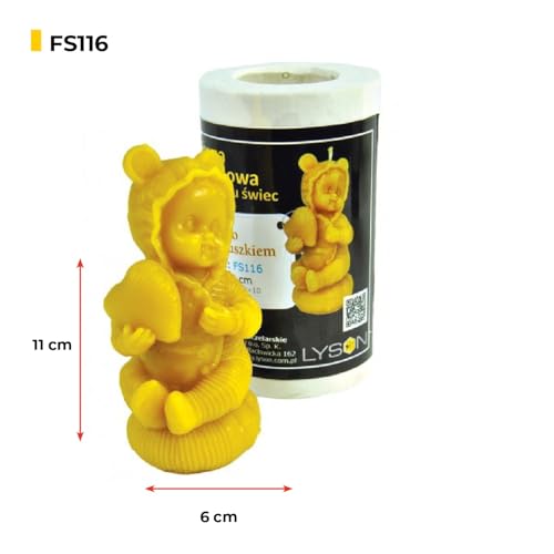 LYSON Silikonform – Kind mit Herz – Höhe 11 cm - Image 7