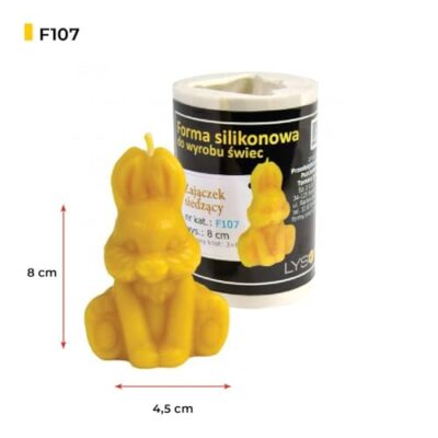 LYSON Silikonform – Sitzender Hase – Höhe 8 cm - Image 10