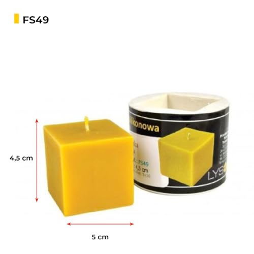 LYSON Silikonform – kleiner Würfel – Höhe 4,5 cm - Image 7