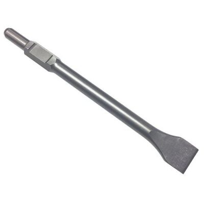 Profi SDS HEX Meißel Set 3 tlg. 35, 50 x 410 mm Flachmeißel Spatmeißel Spitzmeißel Sechskant-Aufnahme 30 mm Flach Spat Spitz für Abbruchhammer - Image 7