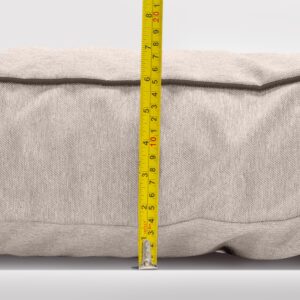 Spatium Palettenkissen, 100% abnehmbar Bezug wasserdicht, UV-beständig, Outdoor/Indoor Palettenauflage Palettenpolster Palettenmöbel (Rückenkissen 60x40, Beige) - Image 4