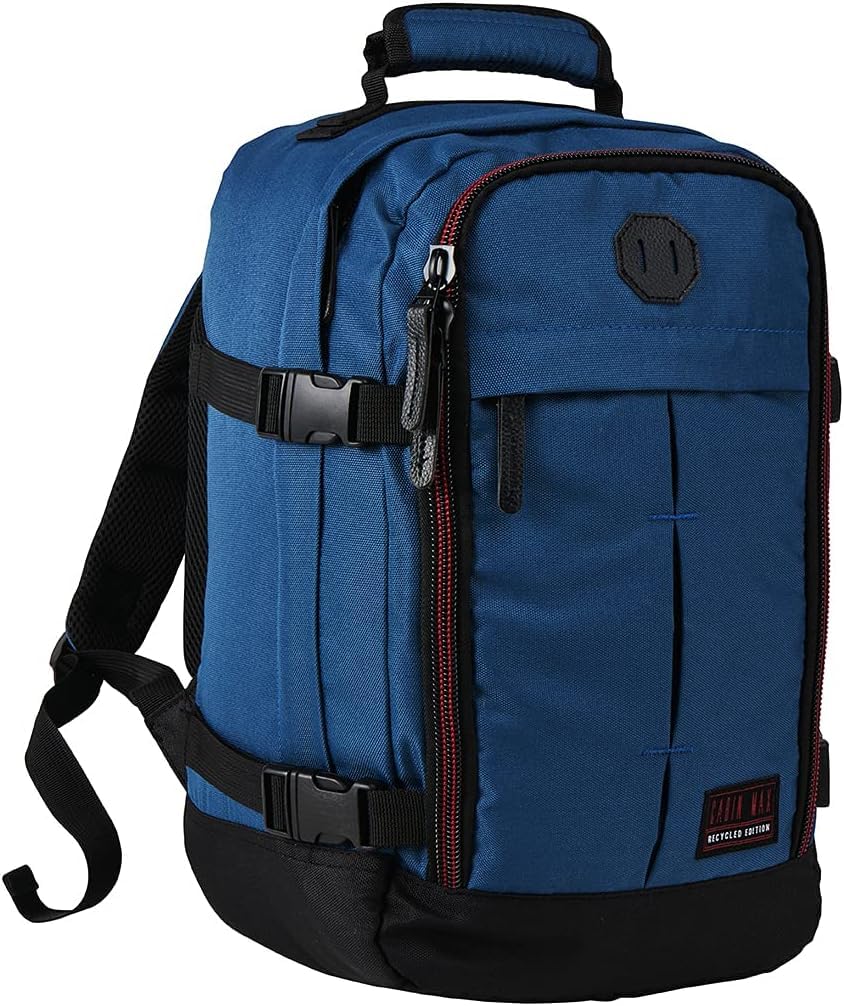 Cabin Max Handgepäck Rucksack 40x20x25 für Ryanair Reiserucksack für Flugzeug Unter Sitzplatz - Travel Backpack Tasche für Herren Damen - Seitliche Kompression - Recyceltes Polyester- 20L Metz