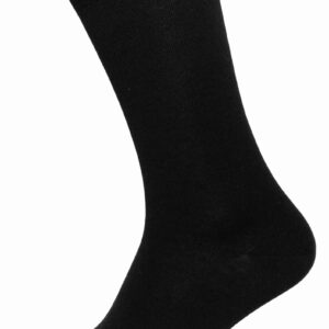 ULLMYS Basic Herren Merino Wollsocken – 80% Merino Wolle für Komfort im Alltag & Business, aus Europa – 3 Paar (DE/NL/SE/PL, Numerisch, 43, 46, Regular, Regular, Schwarz)