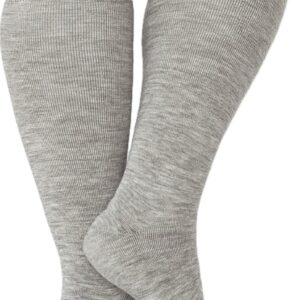 ULLMYS Kniehohe Merino Wollsocken – Dicke Terry mit 98% Naturfasern, davon 80% Merino Wolle für Warme Füße & Komfort, aus Europa (DE/NL/SE/PL, Numerisch, 39, 42)