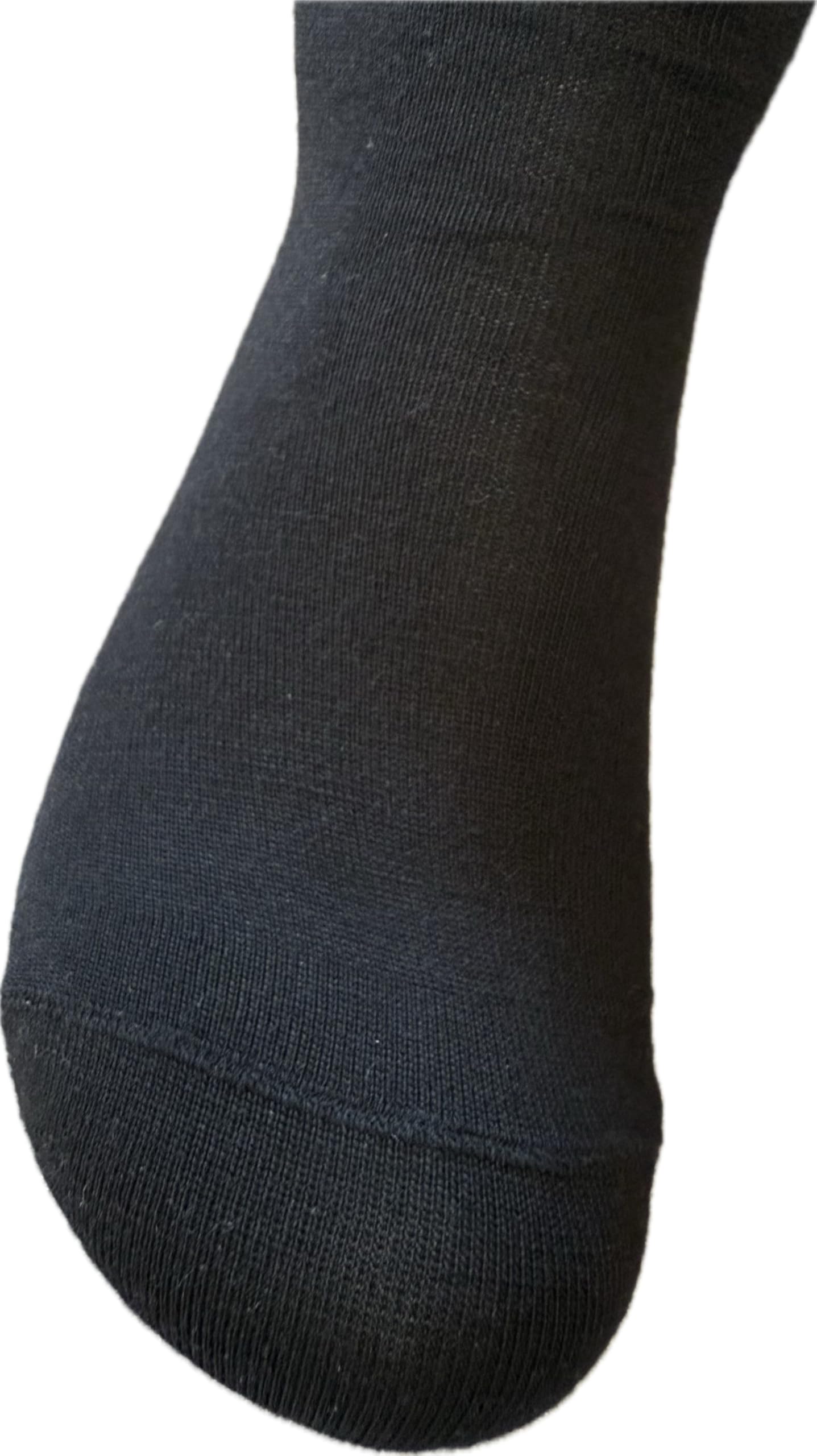 ULLMYS Damen Merino Crew Wollsocken – 3 Paar, 98% Naturfasern (davon 80% Merino Wolle) für Komfort im Alltag & Business, aus Europa – Schwarz, 3 Paar, Größe 39/42 - Image 2
