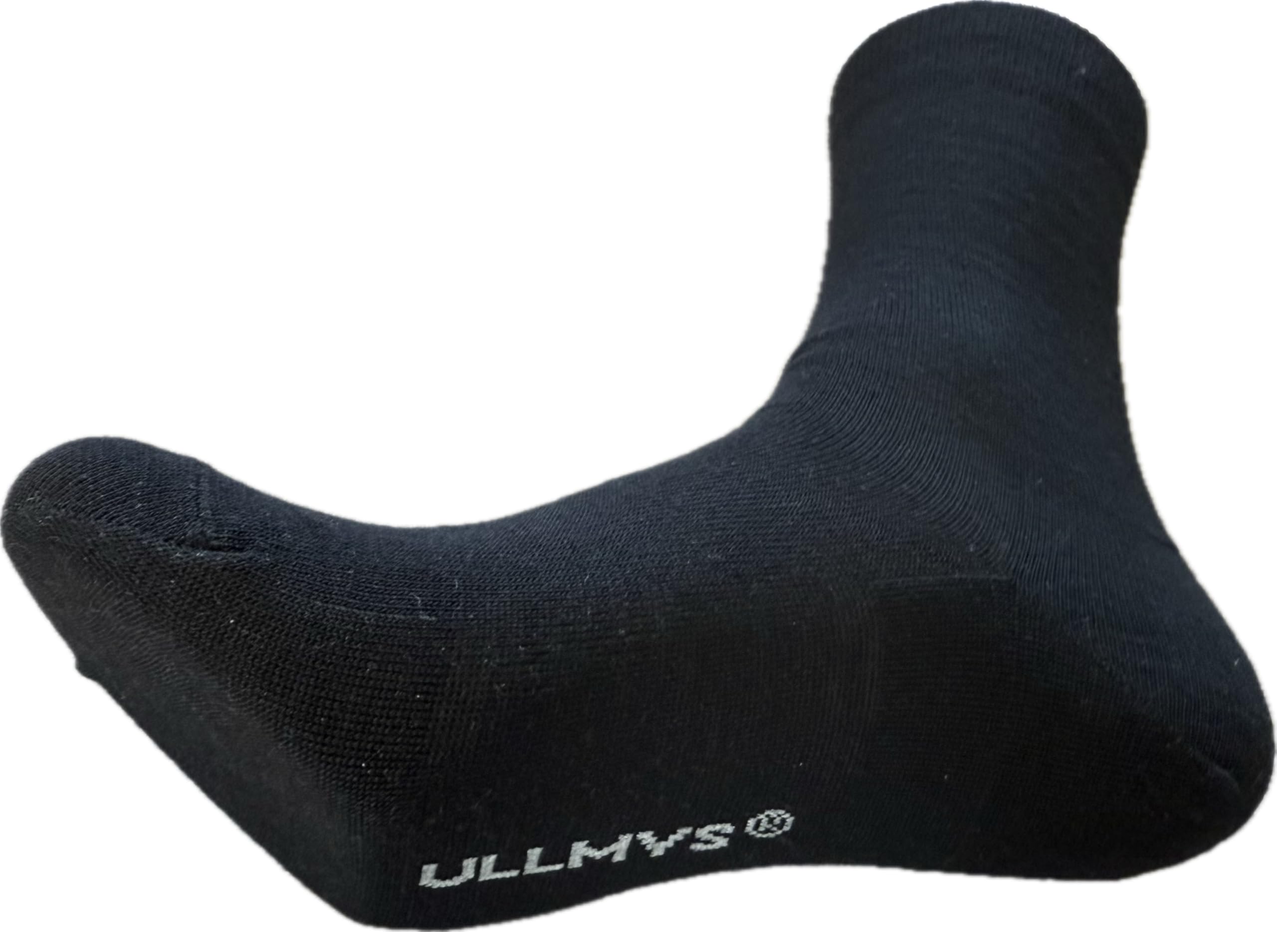 ULLMYS Damen Merino Crew Wollsocken – 3 Paar, 98% Naturfasern (davon 80% Merino Wolle) für Komfort im Alltag & Business, aus Europa – Schwarz, 3 Paar, Größe 39/42 - Image 4