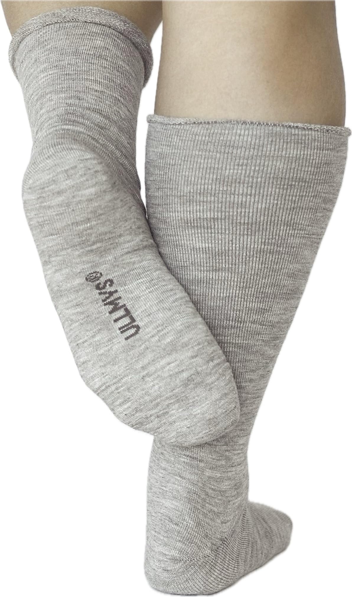 ULLMYS Kniehohe Merino Wollsocken – Dicke Terry mit 98% Naturfasern, davon 80% Merino Wolle für Warme Füße & Komfort, aus Europa (DE/NL/SE/PL, Numerisch, 39, 42) - Image 4