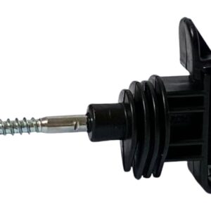 100x Weidezaun Bandisolatoren – für Breitband bis 40mm – UV-beständig wetterfest & bruchsicher – Isolatoren für Pferdezaun Koppel Stall – einfache Montage