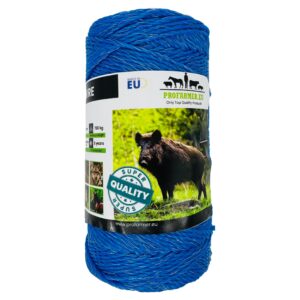 Weidezaunlitze Elektrozaunlitze 200 m 3 mm dick Weidezaun Elektrozaun Litze Wildschwein Hirsch Wolf Rind Schaf