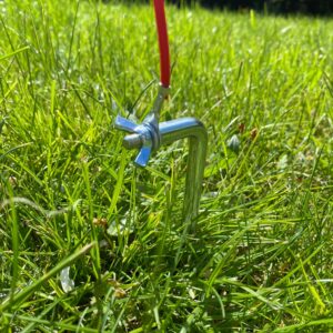 Erdungsstab rund – 33 cm, kompakter Erdbohrer für mobile Elektrozaunanlagen - Image 3