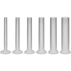 BROWIN® Trichter für Wurstfüller 311006 | 6-er Set Praktisches Zubehör für die Fleischverarbeitung und Wurstherstellung | Praktischer Trichter für effizientes Befüllen von Würsten und Hackfleisch