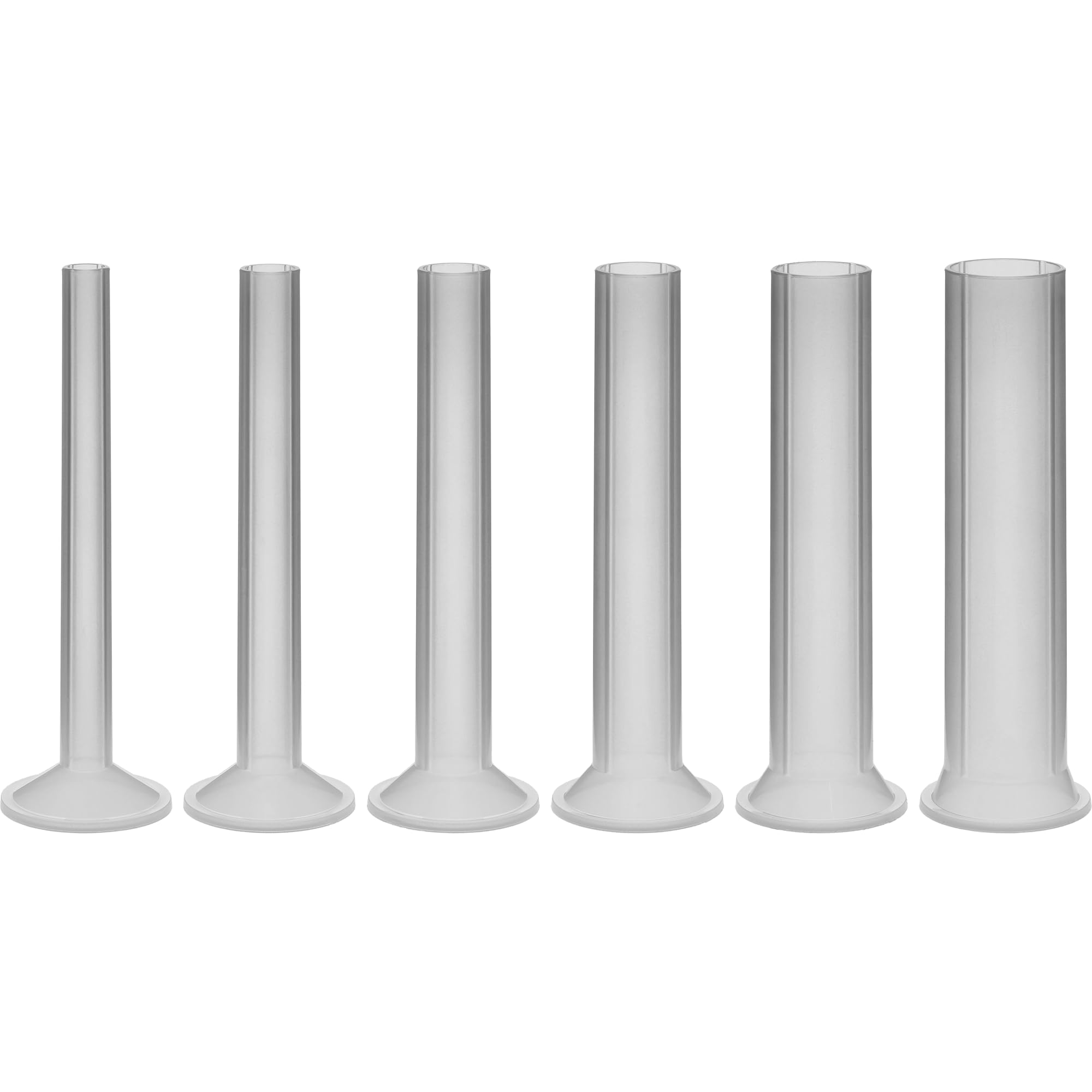 BROWIN® Trichter für Wurstfüller 311006 | 6-er Set Praktisches Zubehör für die Fleischverarbeitung und Wurstherstellung | Praktischer Trichter für effizientes Befüllen von Würsten und Hackfleisch